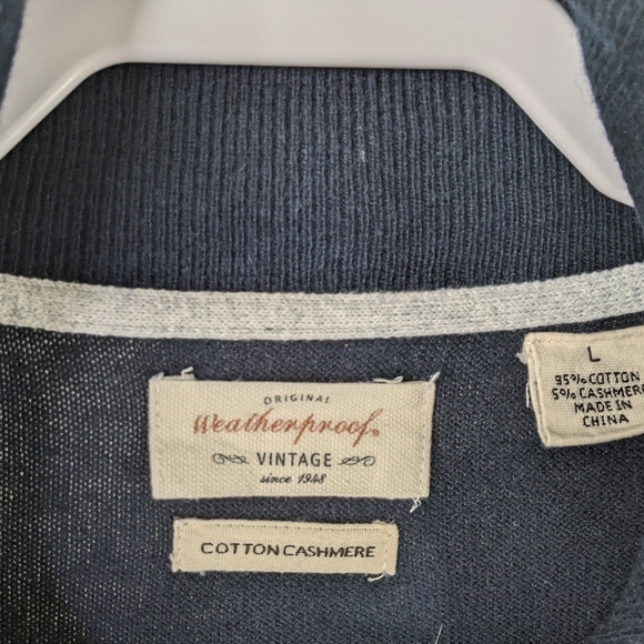 Scottish Thistle Sweater Cotton Cashmere - Picture 5 of 11